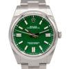 Rolex 124300 Oyster Perpetual Green Dial 41mm Stainless Steel Watch