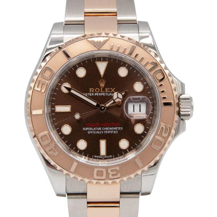 Rolex 126621 Yacht-Master Rose & Steel Chocolate Dial 40mm Watch