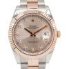 Rolex 126331 Datejust II Everose and Steel 41mm Sundust Diamond Dial Watch