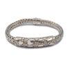 John Hardy Sterling Silver and 18k Gold Diamond Kali Station Bracelet