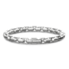 Zancan Sterling Silver Brushed Link Bracelet Zancan Sterling Silver Brushed Link Bracelet