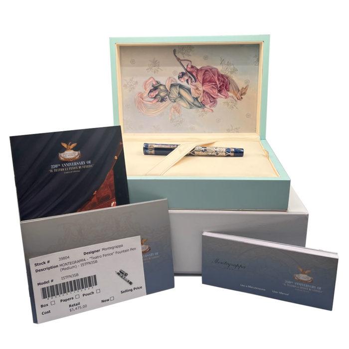 Montegrappa Teatro Fenice Medium ISTFN3SB Fountain Pen Montegrappa Teatro Fenice Medium ISTFN3SB Fountain Pen