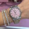 Rolex 126000 Oyster Perpetual Candy Pink Dial 36mm Ladies Watch