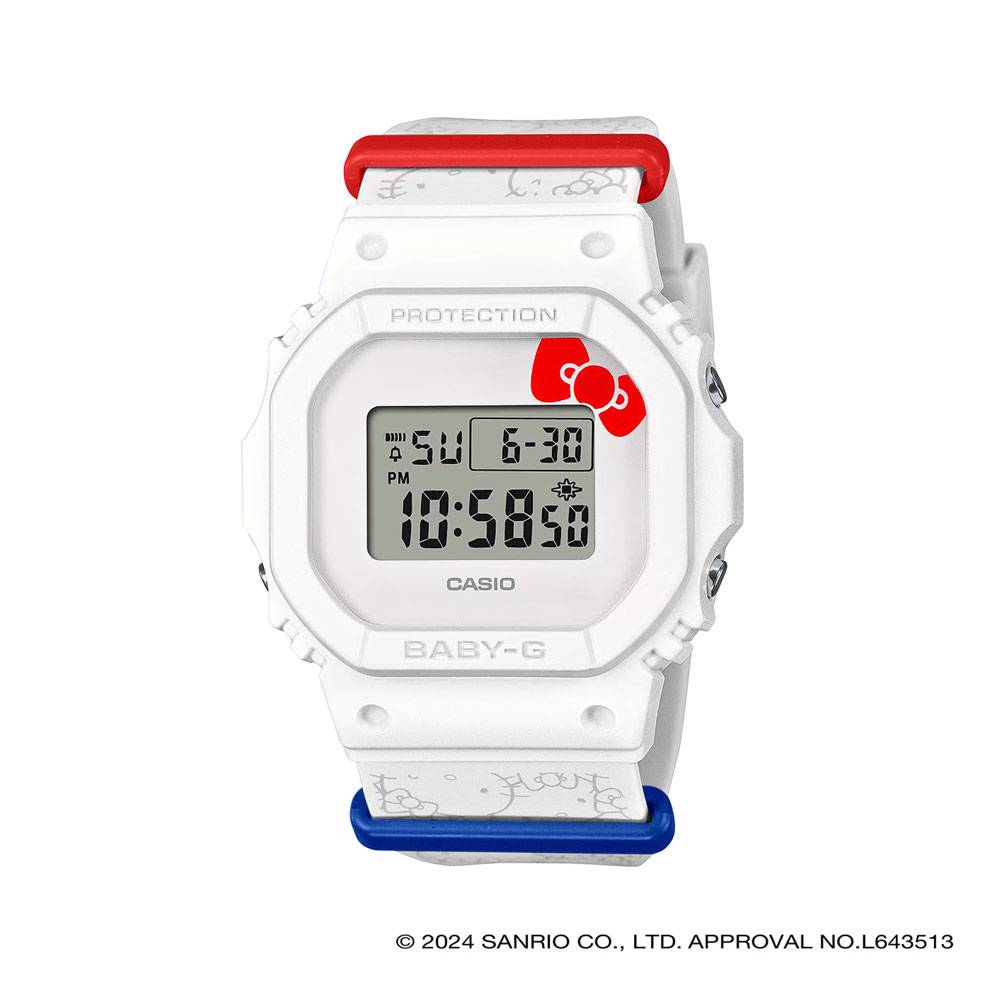 Casio G shock Baby G Hello Kitty 50th Anniversary Watch