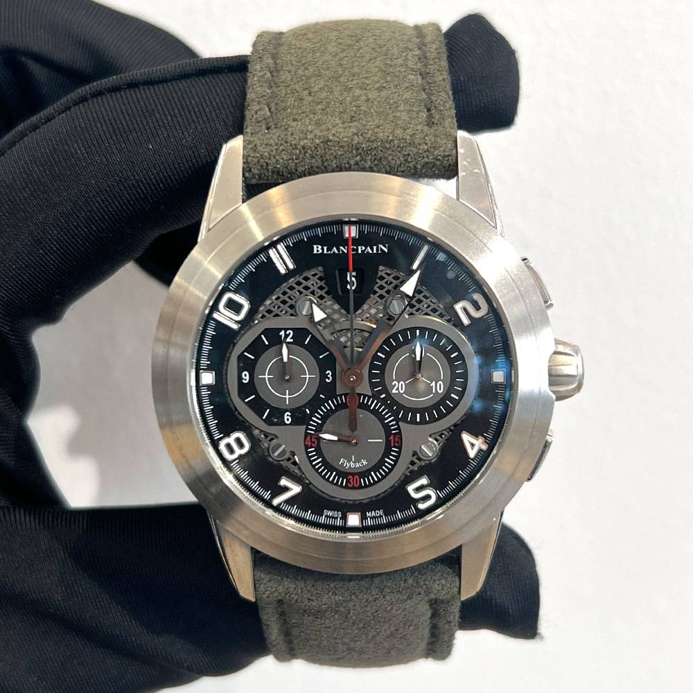 Blancpain L-Evolution Flyback 560STC 11B30 52B Stainless Steel 43mm Watch