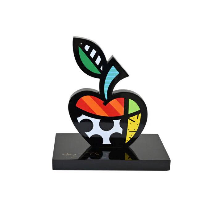 Romero BRITTO BIG APPLE II Limited Edition Sculpture