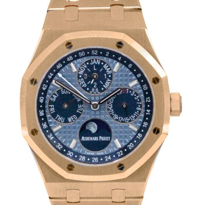 Audemars Piguet 26574OR.OO.1220OR.03 Royal Oak Perpetual 41mm Rose Gold Watch