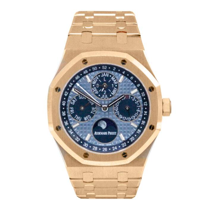 Audemars Piguet 26574OR.OO.1220OR.03 Royal Oak Perpetual 41mm Rose Gold Watch