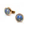 TF est. 1968 Rose Gold Plated Steel Moon and Sun Phase Cufflinks Model: CMP-PR01 TF est. 1968 Rose Gold Plated Steel Moon and Sun Phase Cufflinks Model: CMP-PR01