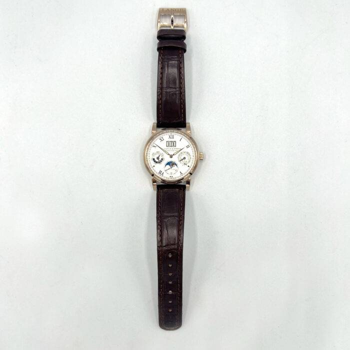 A. Lange & Sohne 310.050 E Langematik Perpetual 18k Honey Gold Watch BNP