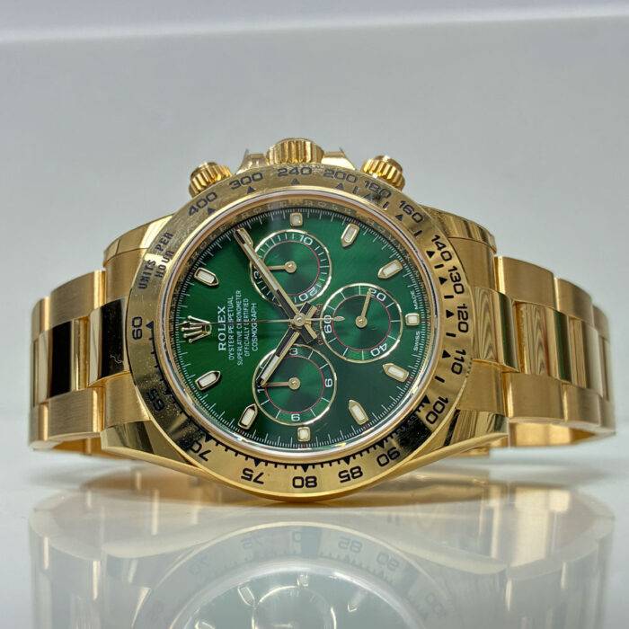 Rolex Daytona 116508 “John Mayer” 18k Yellow Gold Green Dial 40mm Watch Rolex Daytona 116508 “John Mayer” 18k Yellow Gold Green Dial 40mm Watch