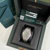 Audemars Piguet 15551BC.ZZ.D405CR.01 Royal Oak Green Dial Diamond Bezel 37mm Watch