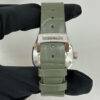 Audemars Piguet 15551BC.ZZ.D405CR.01 Royal Oak Green Dial Diamond Bezel 37mm Watch