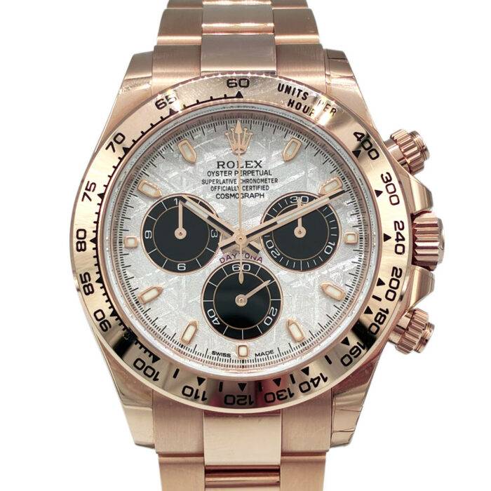 Rolex 116505 Daytona Meteorite Dial Everose Gold 40mm Watch BNP 2022