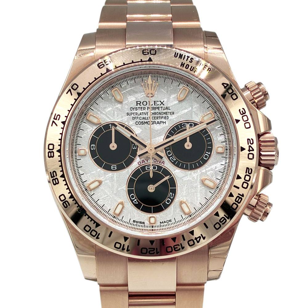 Rolex 116505 Daytona Meteorite Dial Everose Gold 40mm Watch BNP 2022