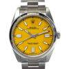 Rolex 124300 Oyster Perpetual Yellow Dial 41mm Stainless Steel Watch Rolex 124300 Oyster Perpetual Yellow Dial 41mm Stainless Steel Watch
