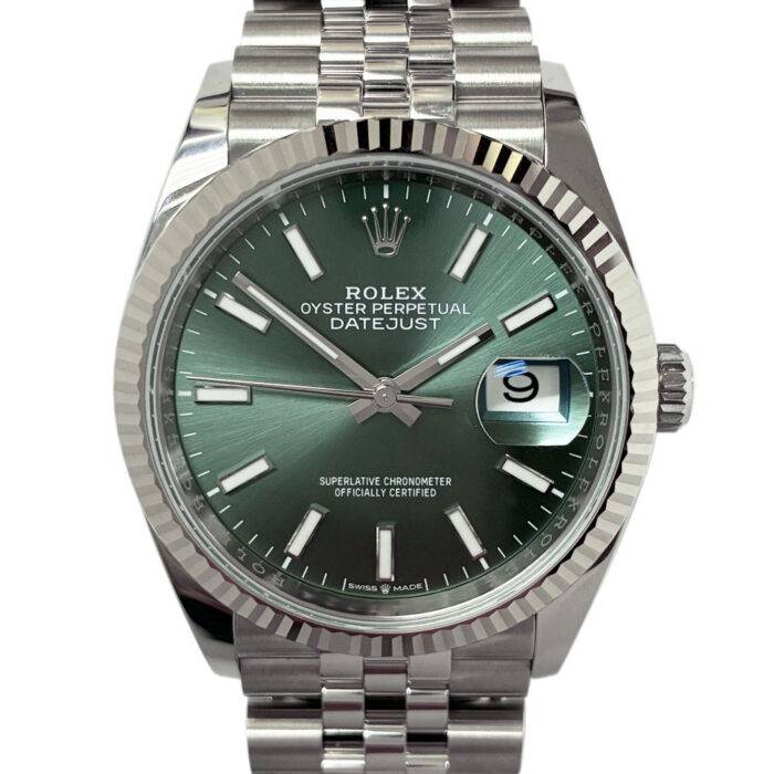 Rolex 126234 Datejust Mint Green Dial 36mm Stainless Steel Jubilee Watch 2026 Rolex 126234 Datejust Mint Green Dial 36mm Stainless Steel Jubilee Watch 2026