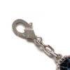 Van Cleef & Arpels Vintage Alhambra 5 Motif Blue Pietersite 18k WG Bracelet