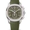 Patek Philippe 5968G-010 Aquanaut Flyback Chronograph Khaki Green Watch Patek Philippe 5968G-010 Aquanaut Flyback Chronograph Khaki Green Watch