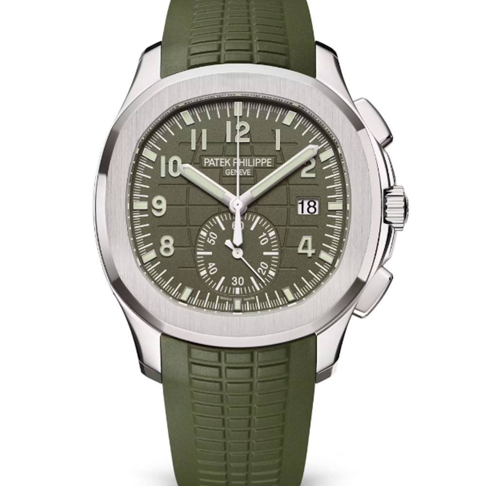 Patek Philippe 5968G-010 Aquanaut Flyback Chronograph Khaki Green Watch