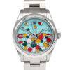 Rolex 277200 Oyster Perpetual Turquoise “Celebration” Dial 31mm Stainless Steel Watch