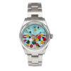 Rolex 277200 Oyster Perpetual Turquoise “Celebration” Dial 31mm Stainless Steel Watch
