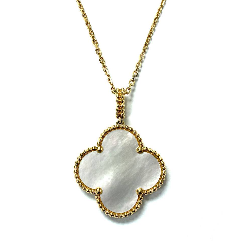 Van Cleef & Arpels Magic Alhambra 18k Yellow Gold 1 Motif Long Necklace