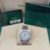 Rolex 116576TBR Daytona Platinum Pave Diamond and Ice Blue Dial 40mm Watch BNP
