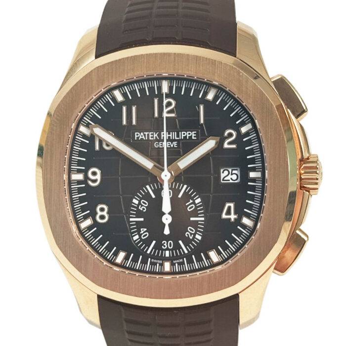 Patek Philippe 5968R-001 Aquanaut Chronograph 18k Rose Gold Watch BNP