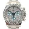 Rolex 116576TBR Daytona Platinum Pave Diamond and Ice Blue Dial 40mm Watch BNP